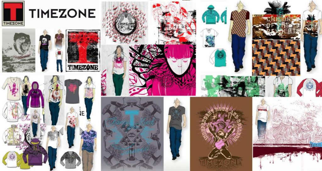 70 fashion design graphic textile1