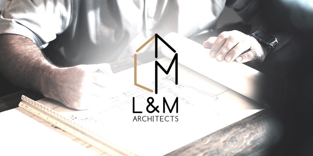 logo design muenchen corporated design brand lm architects