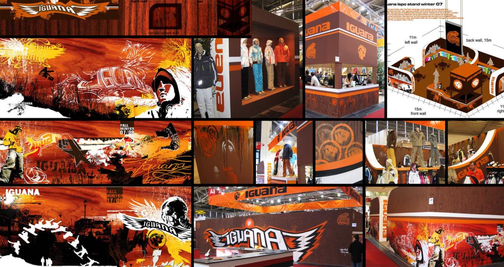 tradefair stand trade fair design booth concept wall art street grafitti 1