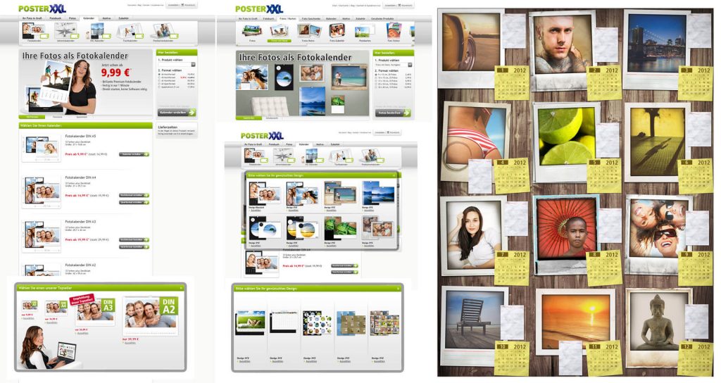 Web Design & Ecommerce, UI, UX Agency webtoprint fotobook variable graphics walltattoo popart calendar smartphone case greeting card 7